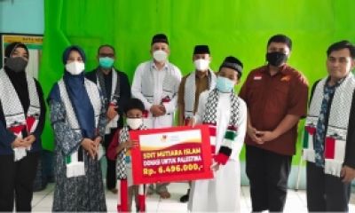 SIT Mutiara Islam Berdonasi untuk Palestina